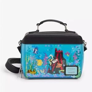 Loungefly Disney Pixar Finding Nemo Aquarium Figural
Crossbody Bag